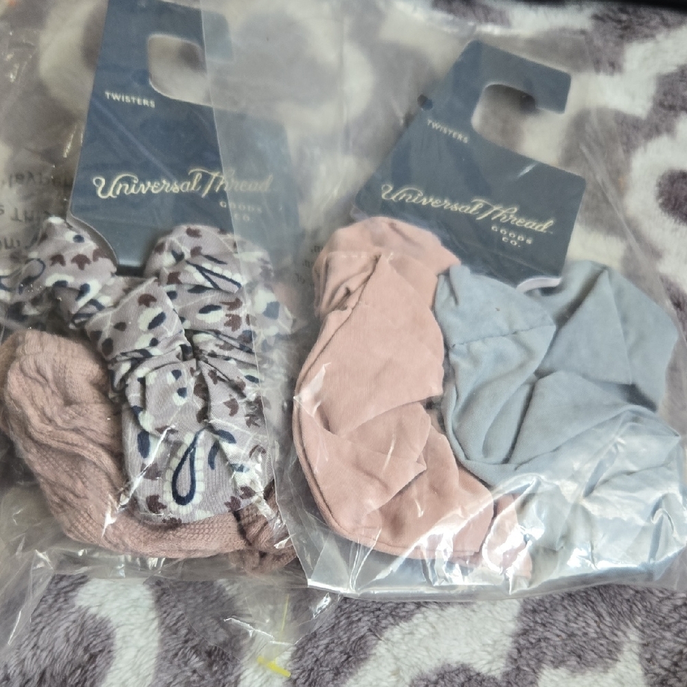 Universal Thread Hair Twisters Set, 4 Total, NWT